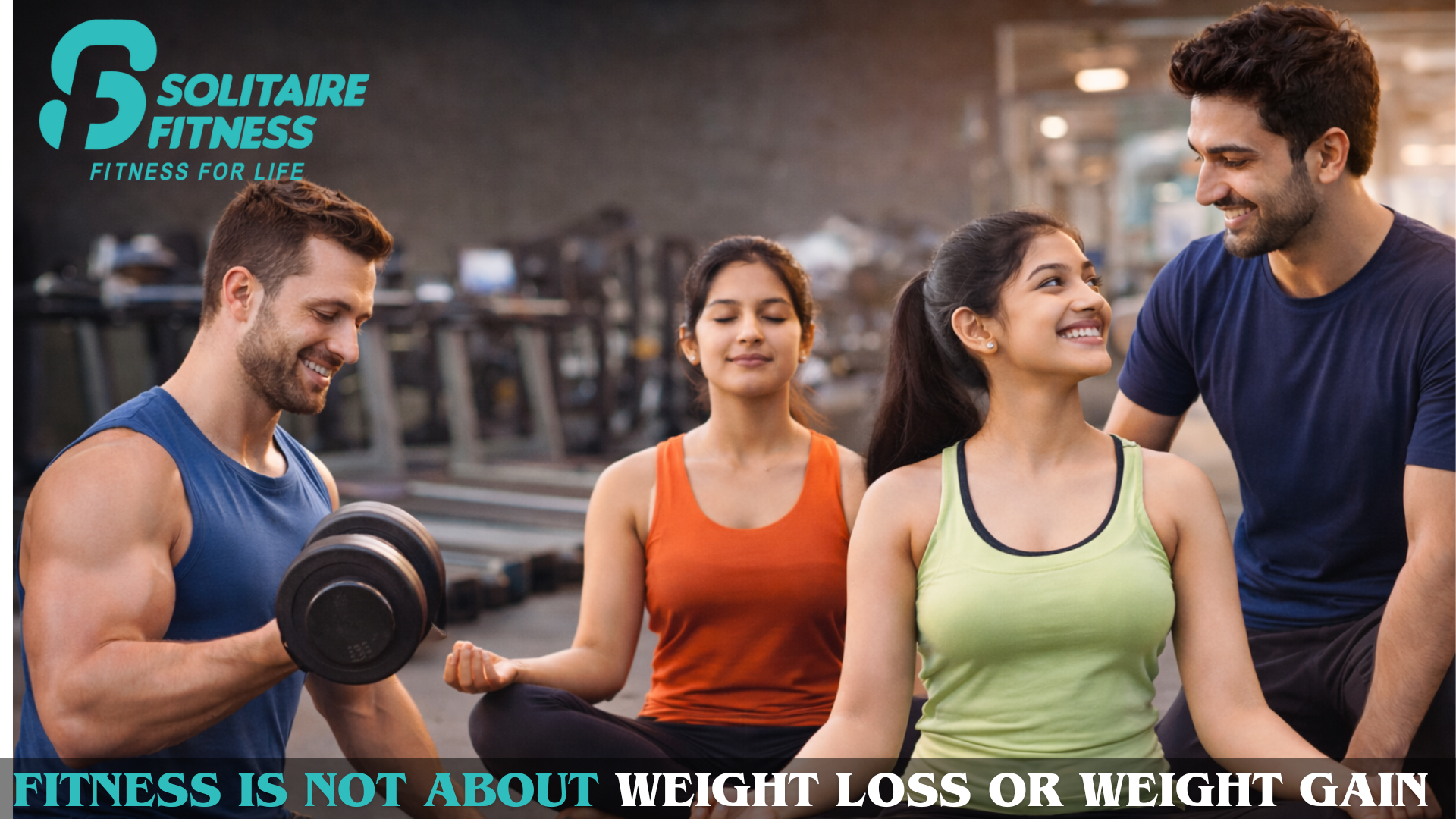 The Best Gym and Fitness Center in Hyderabad showing mind and body training at Solitaire Fitness